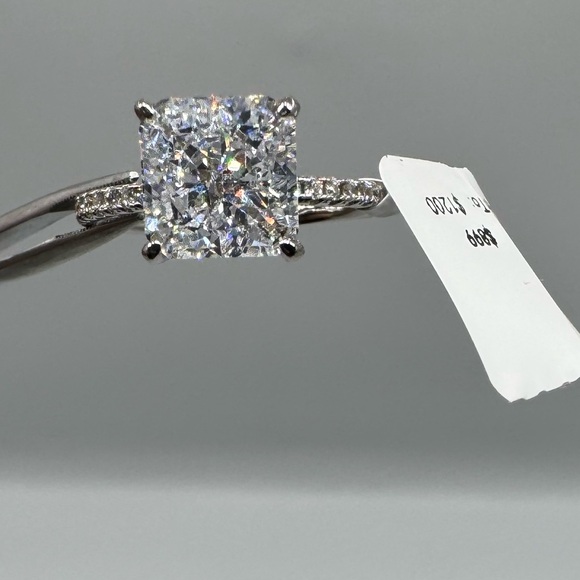 2ct Radiant Cut Ring - Picture 14 of 14